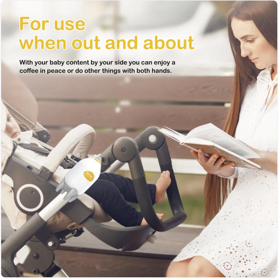 Lullivo™ Baby Comfort Stroller Rocker